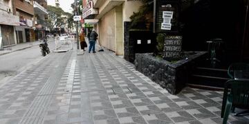 Avanzan las obras en la 9 de julio\u002E
