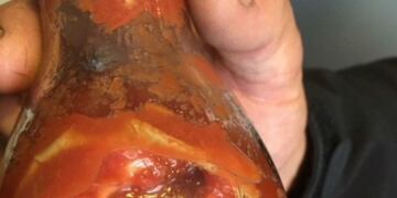 La salsa en mal estado fue conservada por el cliente afectado como prueba\u002E