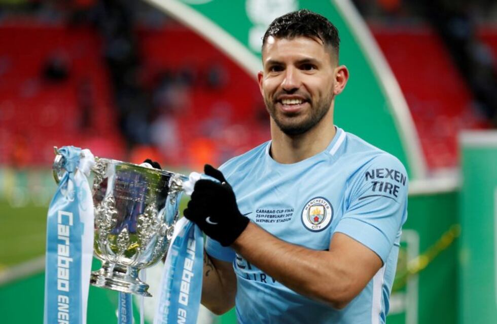 El Kun Agüero marcó un gol en la consagración del Manchester City