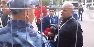 El incidente de Diego Maradona con la policía rusa antes de la fiesta inaugural de Rusia 2018\u002E