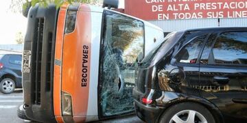 El accidente deju00f3 el saldo de 10 personas heridas, entre ellas, 9 menores de edad de entre 6 y 11 au00f1os\u002E