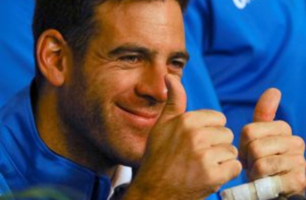 Del Potro felicitó al equipo argentino de Copa Davis pese a la derrota