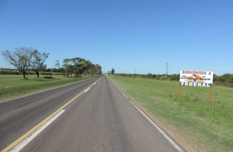 Un camión cortó el freno y se despistó en Ruta Nacional 127