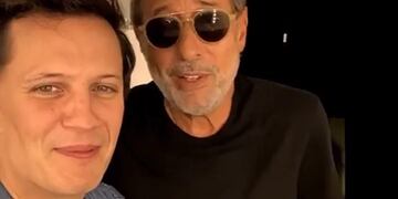 Darío Lopilato y Guillermo Francella\u002E (Instagram)