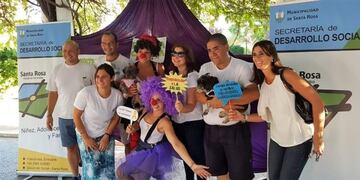 Jornada de concientización del cáncer infantil (Municipalidad de Santa Rosa)