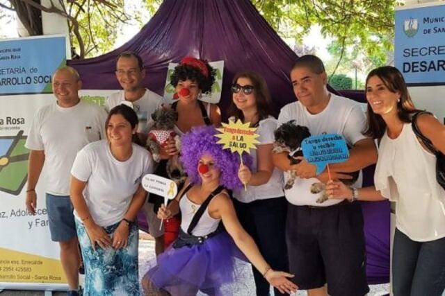 Jornada de concientización del cáncer infantil (Municipalidad de Santa Rosa)