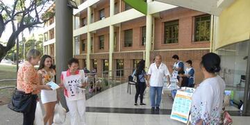 Acceso al Hospital Madariaga\u002E