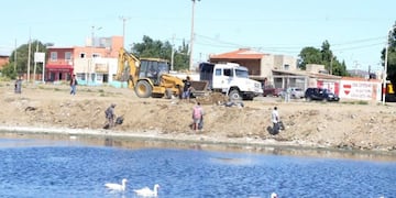 Primera Laguna: culminó su limpieza y comienza la planificación de un espacio de recreación