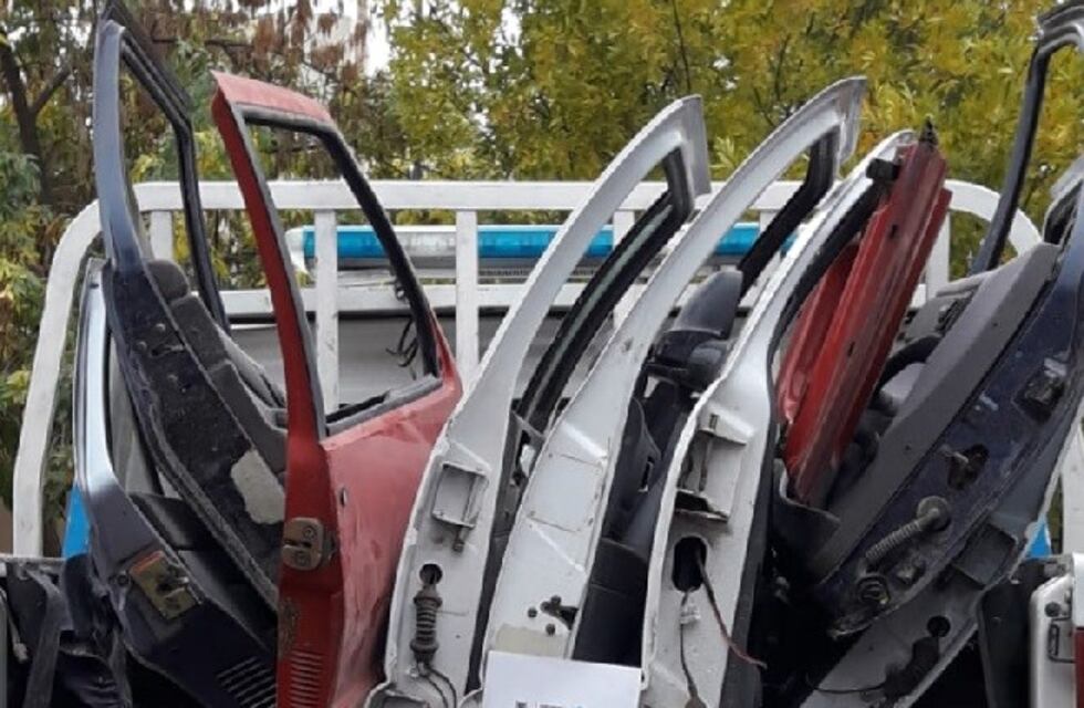 Luján de Cuyo: secuestraron armas y autopartes robadas
