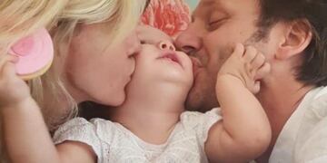 La China Suárez junto a Magnolia