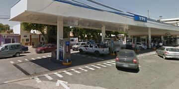 Asalto a una estación de servicios de Baigorria