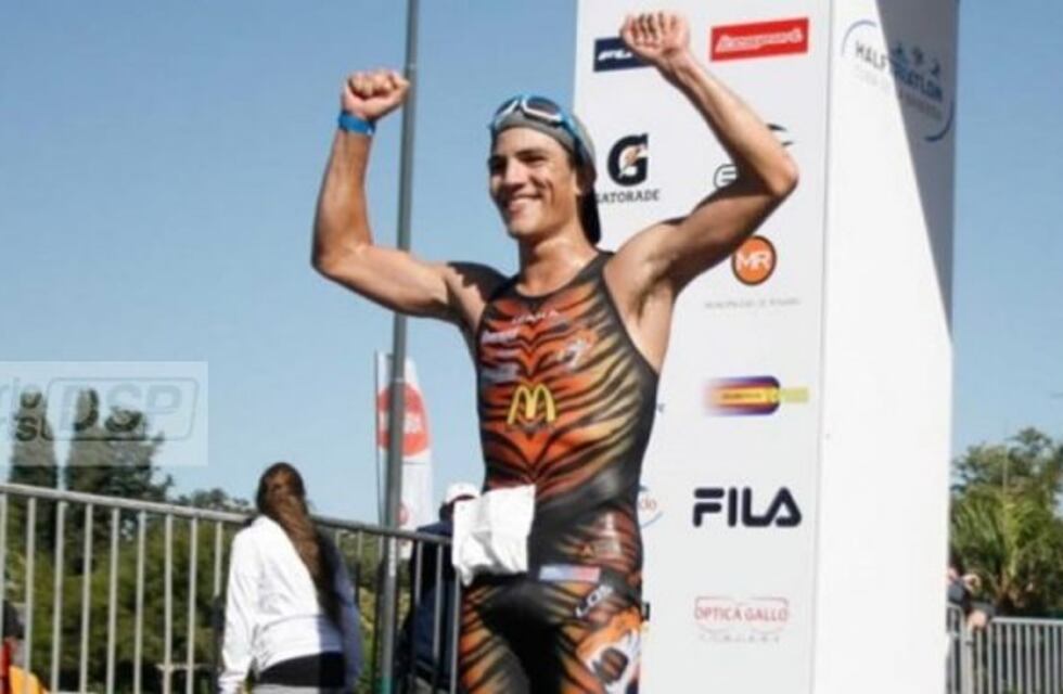 Triatlón Ironman: El sanfrancisqueño Gastón Montenegro no se cansa