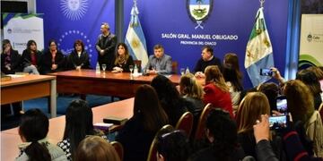 El gobernador se reunió con Pastoras evangélicas\u002E