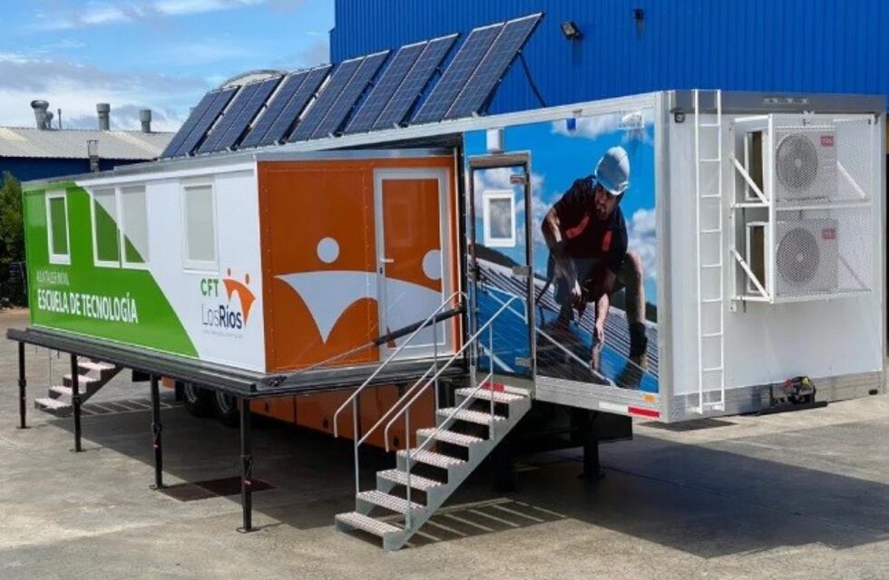 Tras ganar la licitación, empresa metalúrgica marplatense exportó un aula móvil a Chile