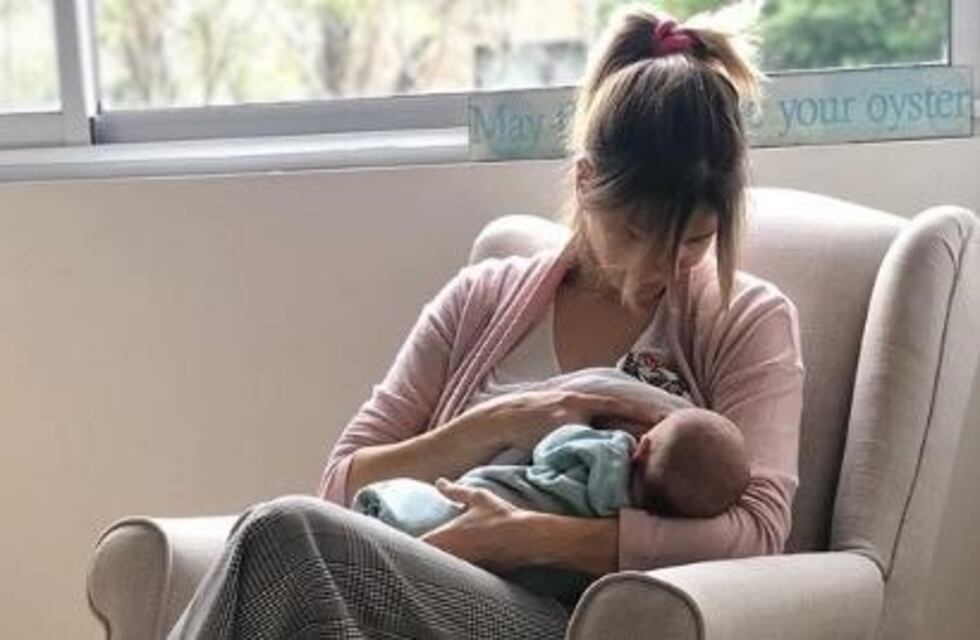 Marcela Kloosterboer dividió a los usuarios con una foto de su bebé en pañales