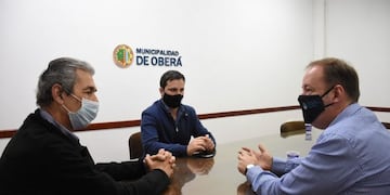 El intendente de Oberá se reunió con el delegado de Desarrollo Social de la Nación