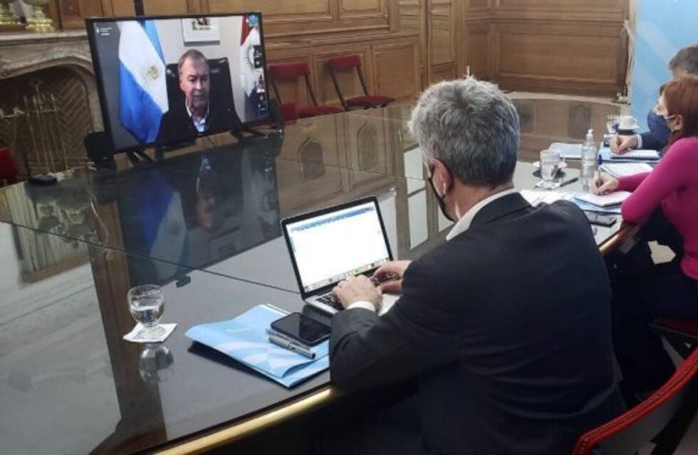 Schiaretti mantuvo una reunión virtual con el ministro de Economía de la Nación