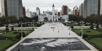 Mural Malvinas\u002E Plaza moreno (web)\u002E