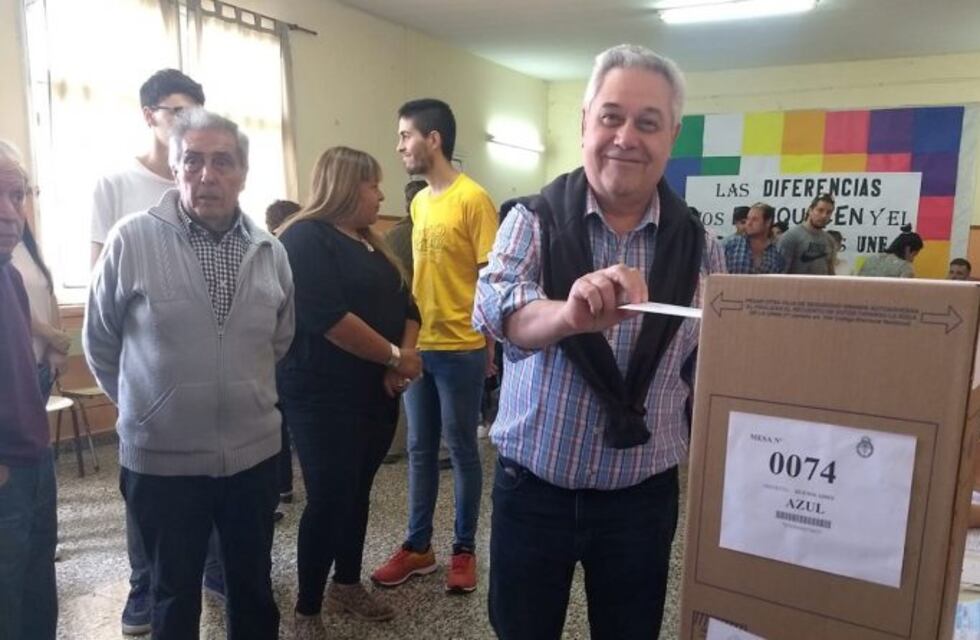 Votó Lapenta: "Tendremos una chance bastante mayor que en las PASO"