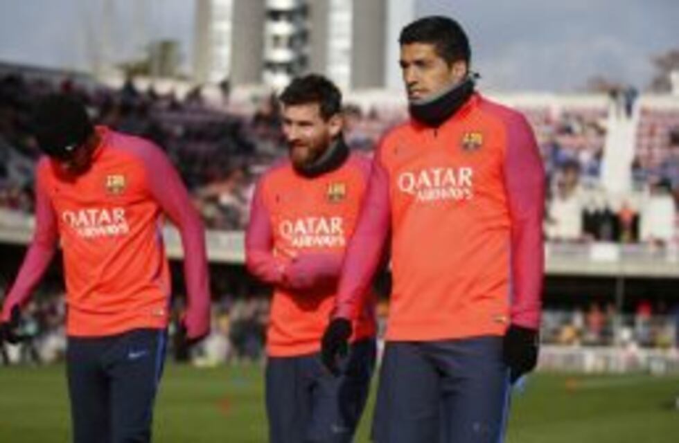 Hoy se pudo seguir en vivo el entrenamiento completo de Messi en el Barcelona
