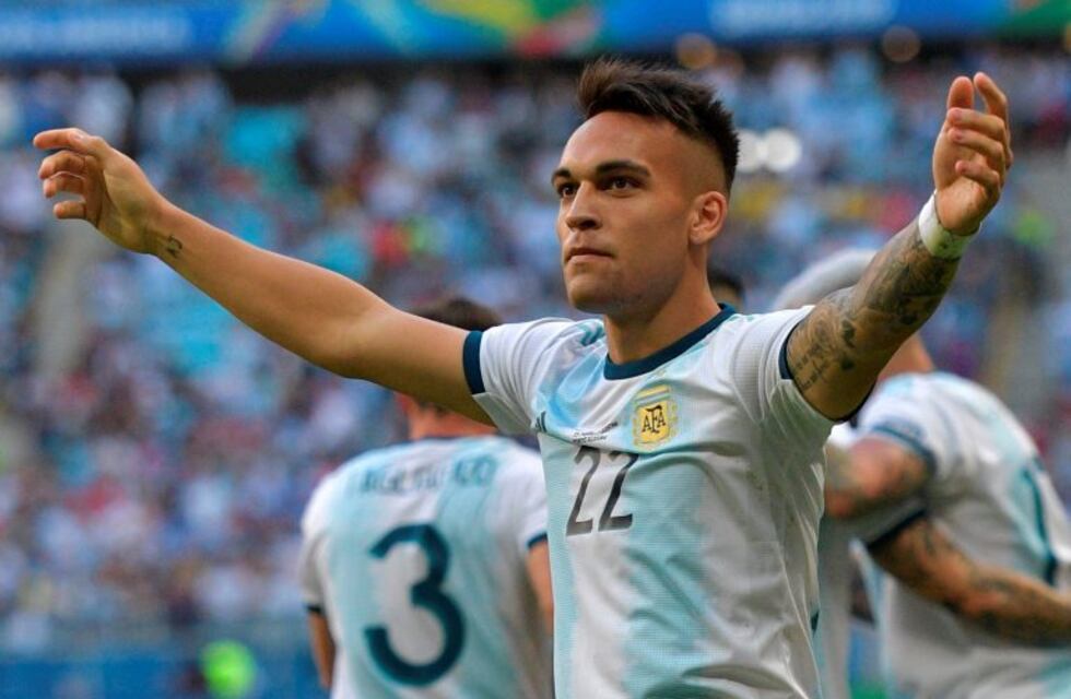 Lautaro Martínez tuvo su revancha frente a Catar en la Copa América