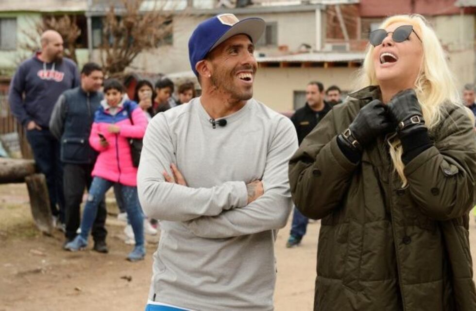 Susana Giménez, con Tevez en Fuerte Apache: confesiones íntimas, duelo de penales y más