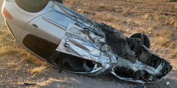 Choque frontal en la Ruta Provincial N° 20 (El Diario)