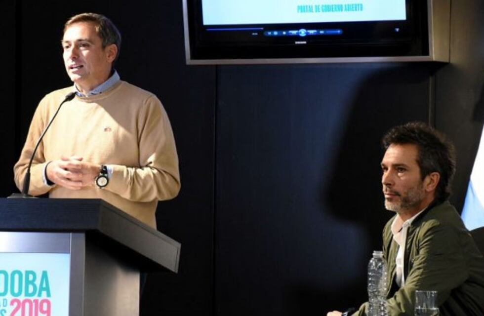 Mestre también utilizó un video para repasar su gestión en la Municipalidad de Córdoba