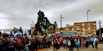 Festejos del 25 de Mayo en Carlos Paz