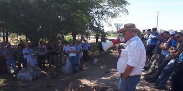 Protesta de productores (Cadena3)\u002E