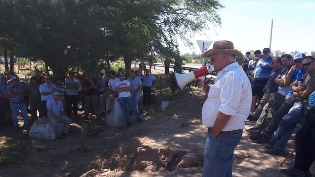 Protesta de productores (Cadena3)\u002E