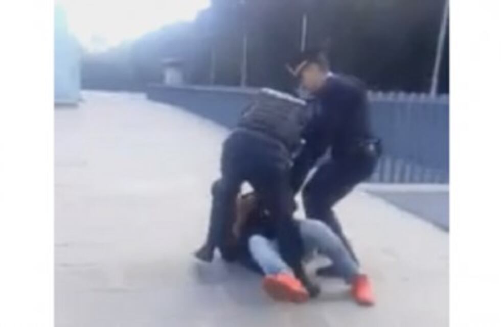 Así desalojaron a los trapitos que se manifestaron frente a Casa de Gobierno