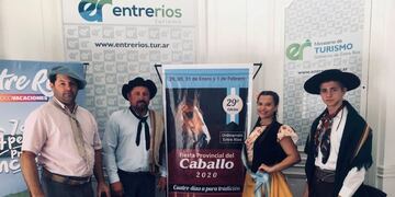 Lanzamiento de la Fiesta Provincial del Caballo 2020\nCrédito: Facebook Fiesta del Caballo