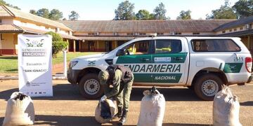 Secuestraron cerca de 40 kilos de marihuana en San Ignacio