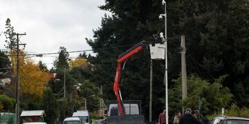 Imagen archivo\u002E El apagón quemó varias cámaras de seguridad en Bariloche\u002E