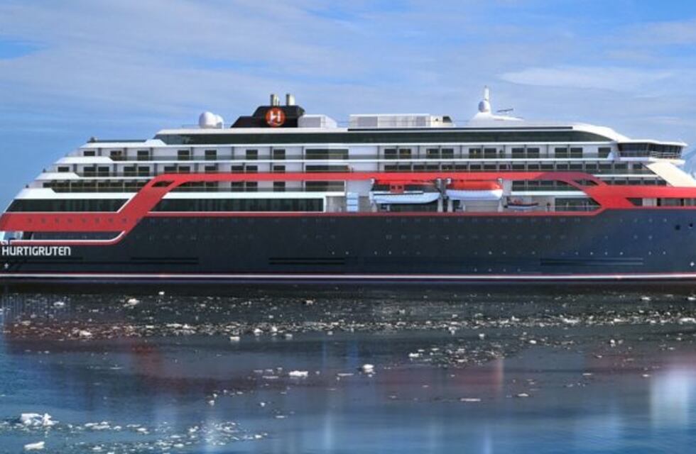 Evacuaron a dos pasajeras de un crucero noruego en el puerto de Ushuaia