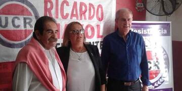 Ricardo Mayol (izquierda), precandidato a intendente por Resistencia\u002E