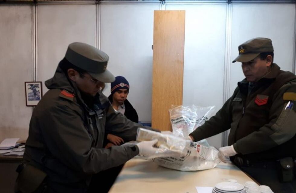 Incautan 5 kilos de cocaína en la Terminal de ómnibus