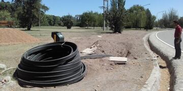 Camaras de seguridad en el Parque San Martin