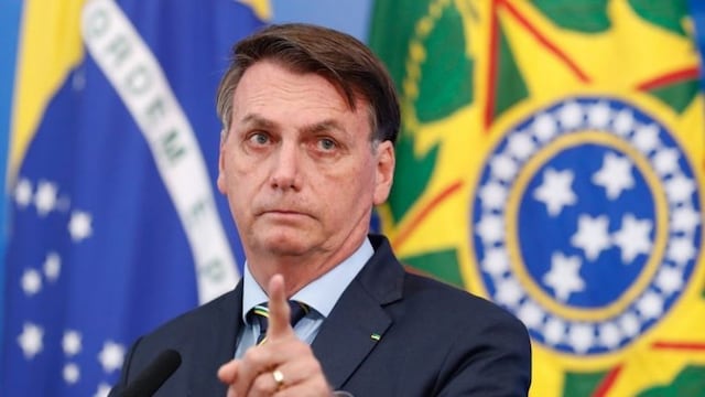 Jair Bolsonaro, presidente de Brasil.