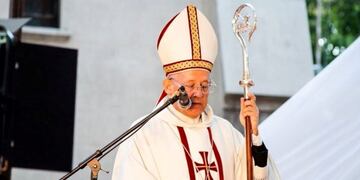 Monseñor Eduardo María Taussig, obispo de San Rafael