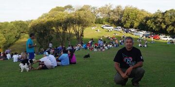 Sergio Bujazha, titular de una empresa que se dedicaba a hacer vuelos biplaza de parapente en Loma Bola\u002E