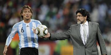 Gabriel Heinze, sobre Diego Maradona: \