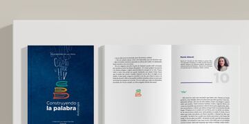 "Construyendo la palabra" una obra oriunda de Las Heras.