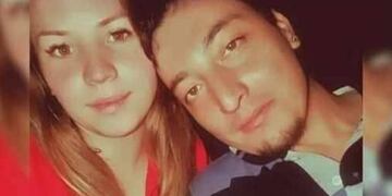 Guadalupe Curual junto a Bautista Kintikreo.