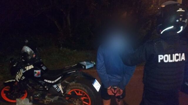 Joven que era buscado por la justicia terminó detenido en Oberá.