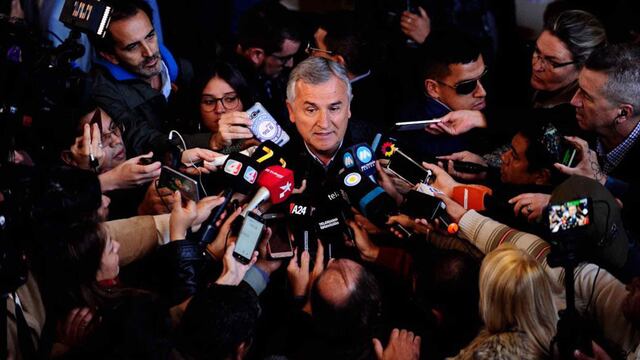 GERARDO MORALES. Gobernador de Jujuy (La Voz/Archivo).