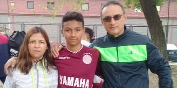 Matías, la joya de Beltrán que deja Maipú para “romperla” y jugar al fútbol en Lanús