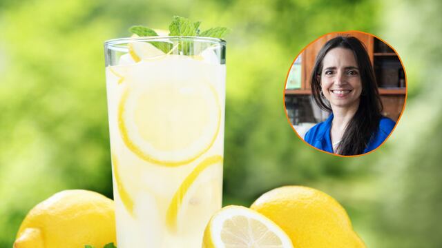 Así se puede hacer la limonada al estilo Paulina Cocina.