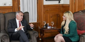 Jaldo y Albarracín discutieron la inversión en obras de agua potable para mejorar la calidad de vida.